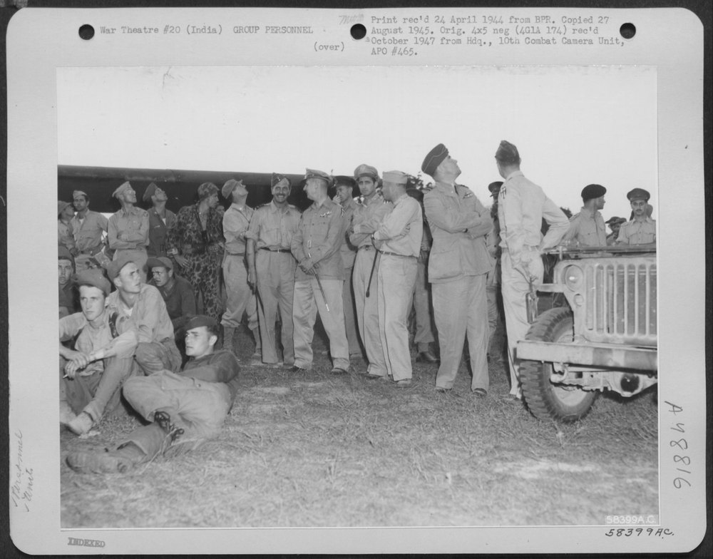 On the day the 1st Air Commando Force invasion of Burma was to take