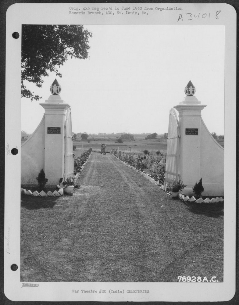 Ondal American cemetery India