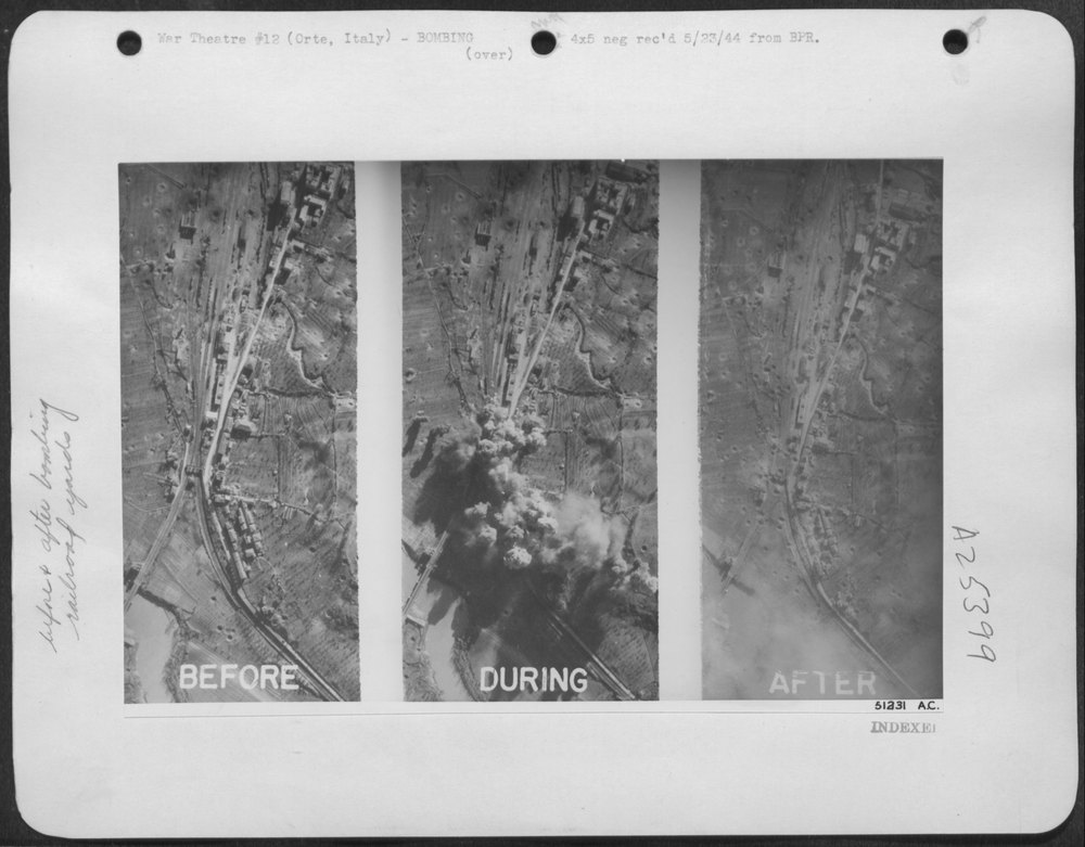 Operation Strangle in middle Italy