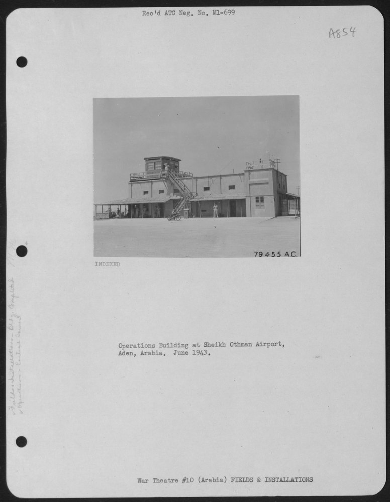 Operations Building At Sheikh Othman Airport