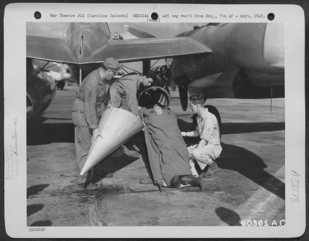 P-38 Ambulance Demonstration