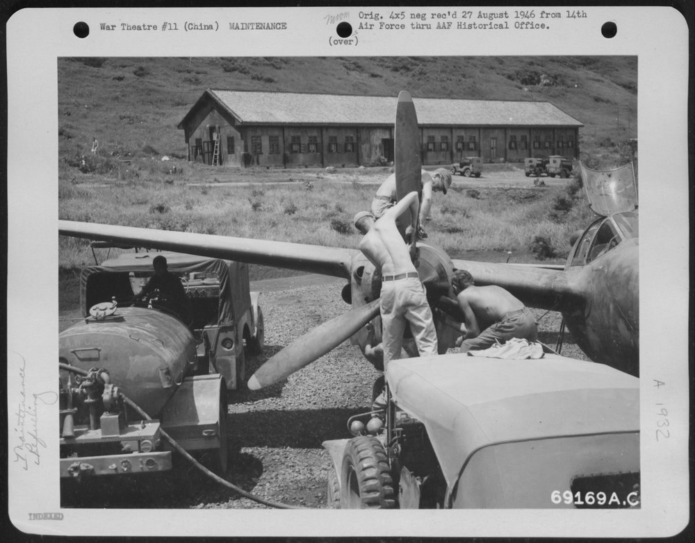 P-38 in China