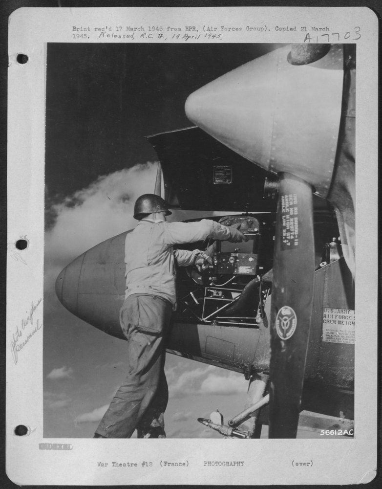 P-38 in France
