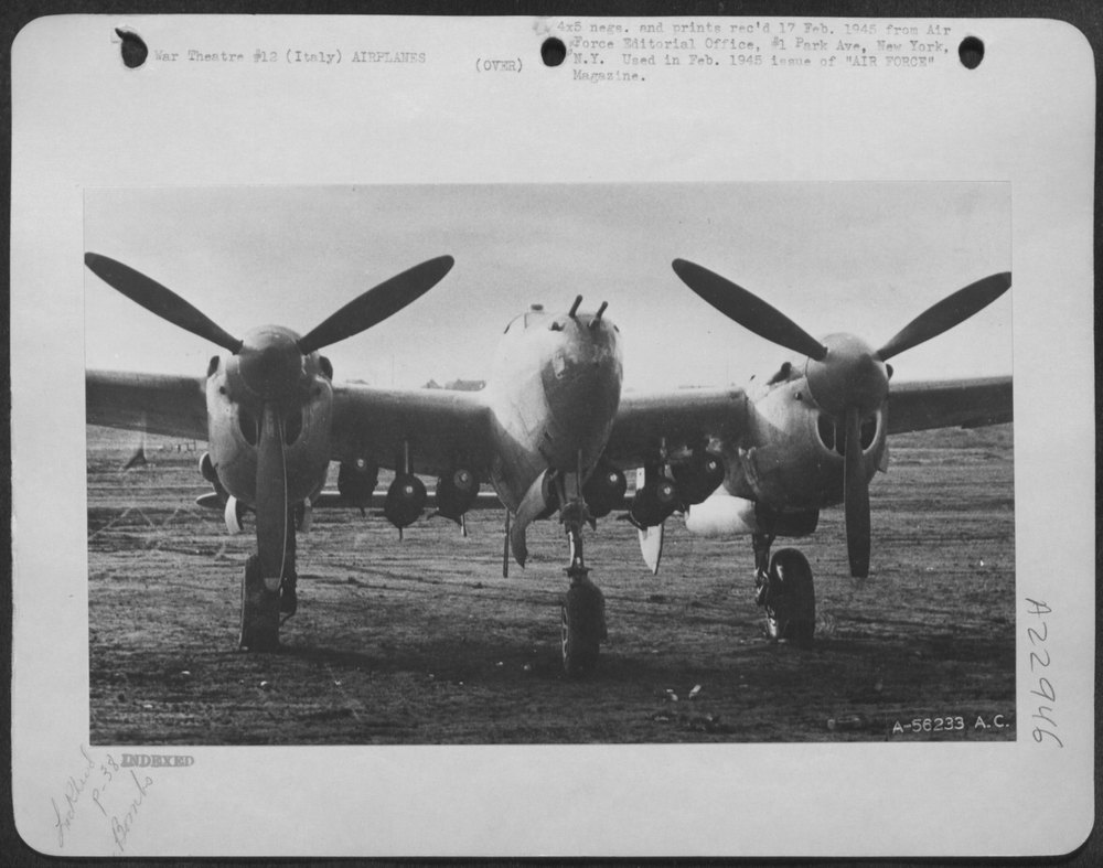 P-38 in Italy