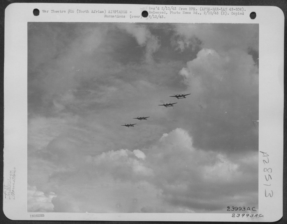 P-38 Lightnings in North Africa