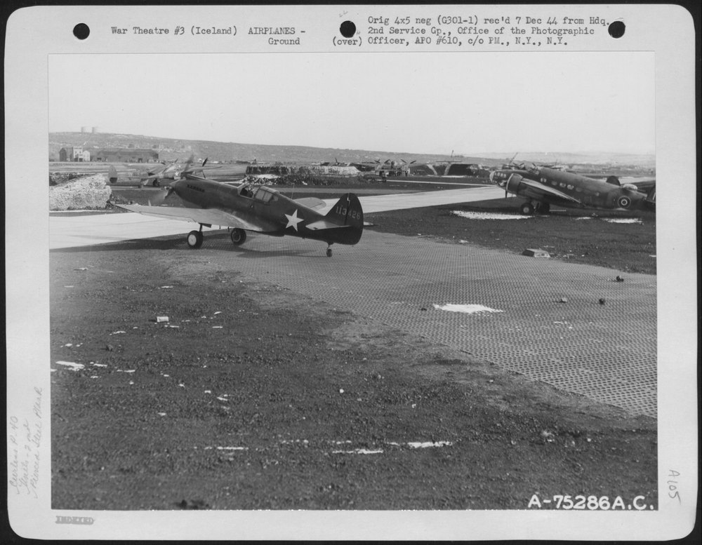 P-40 in Iceland