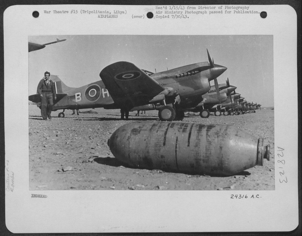 P-40's in Tripolitania