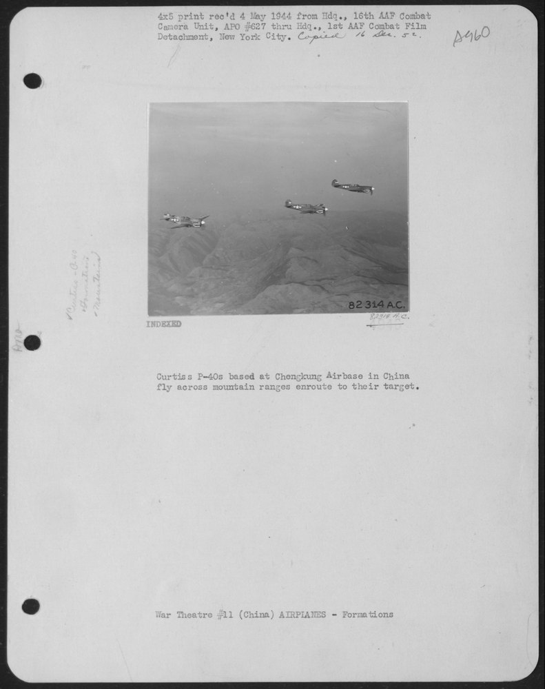P-40S over China