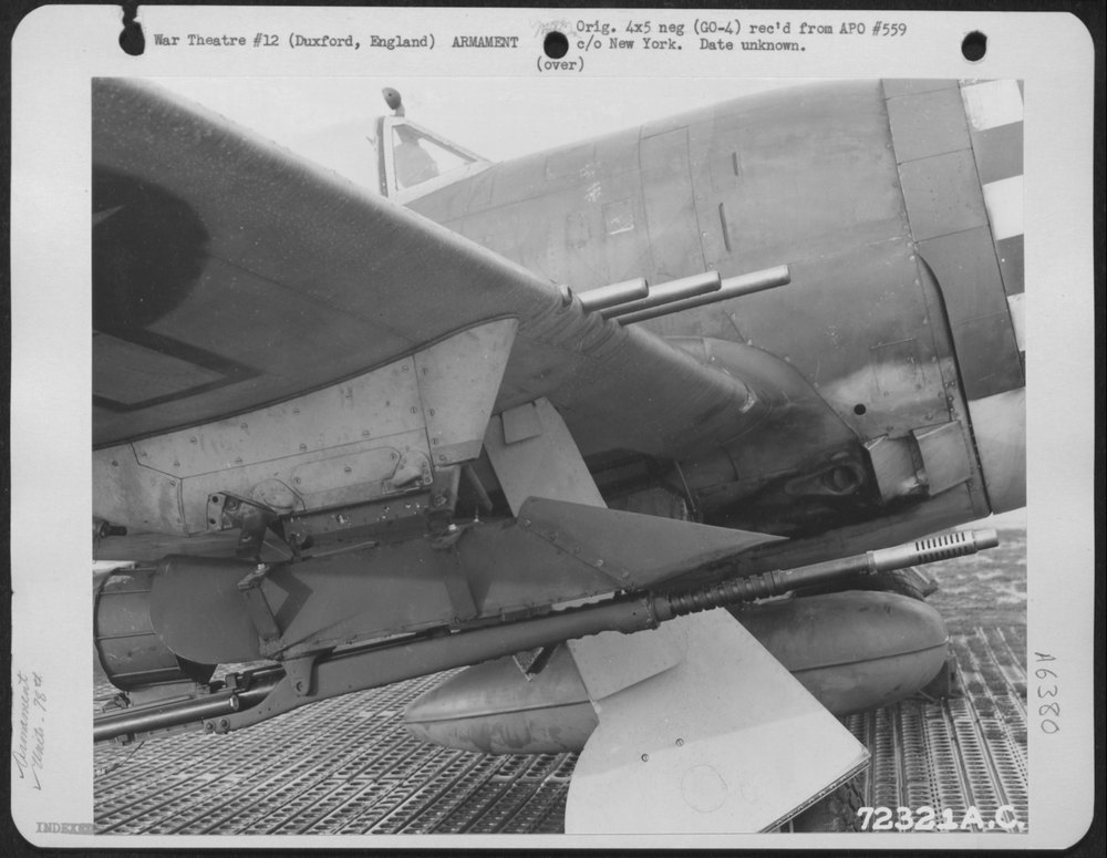 P-47 at 8th Air Force Station F-375