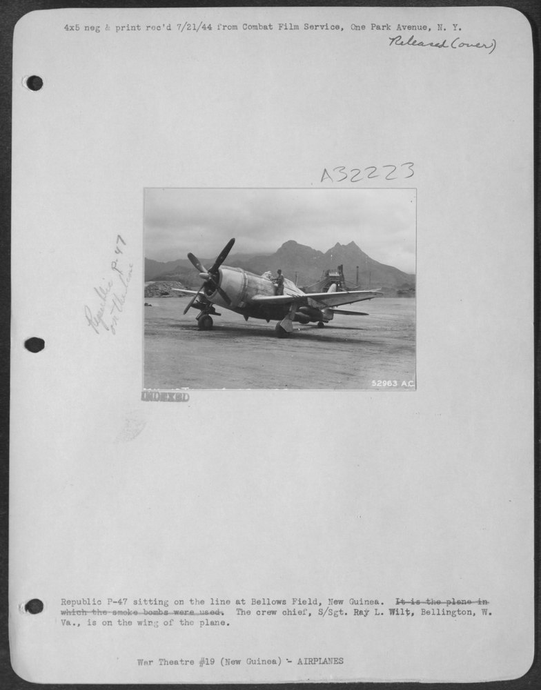 P-47 at Bellows Field