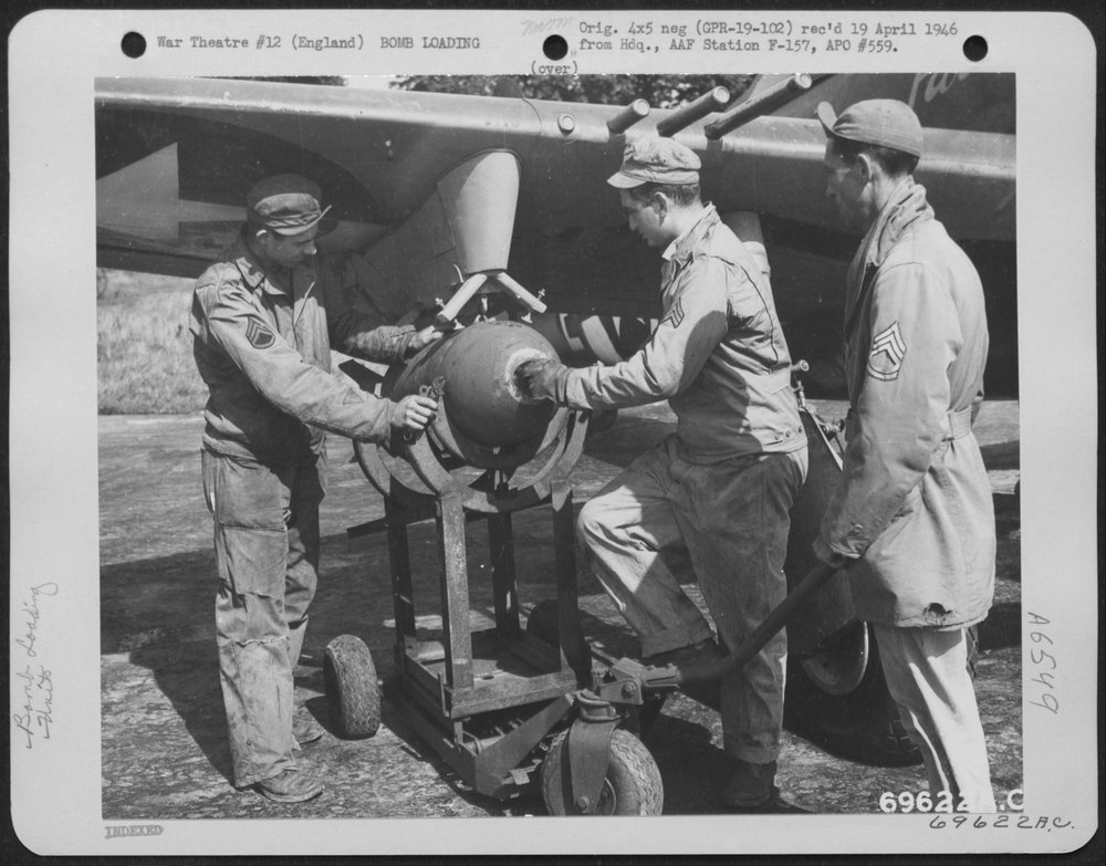 P-47 at English base