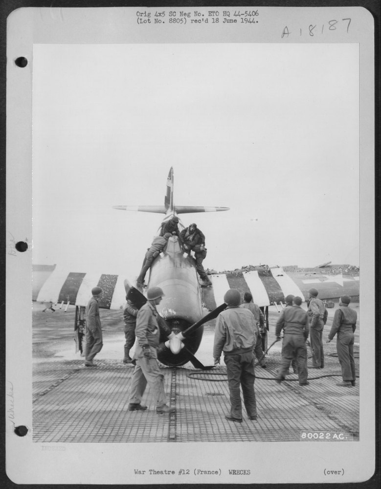 P-47 Crash In France