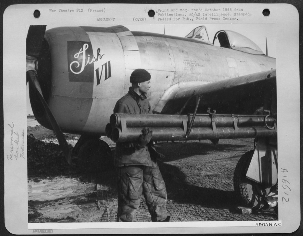 P-47 Fighter Bomber in France