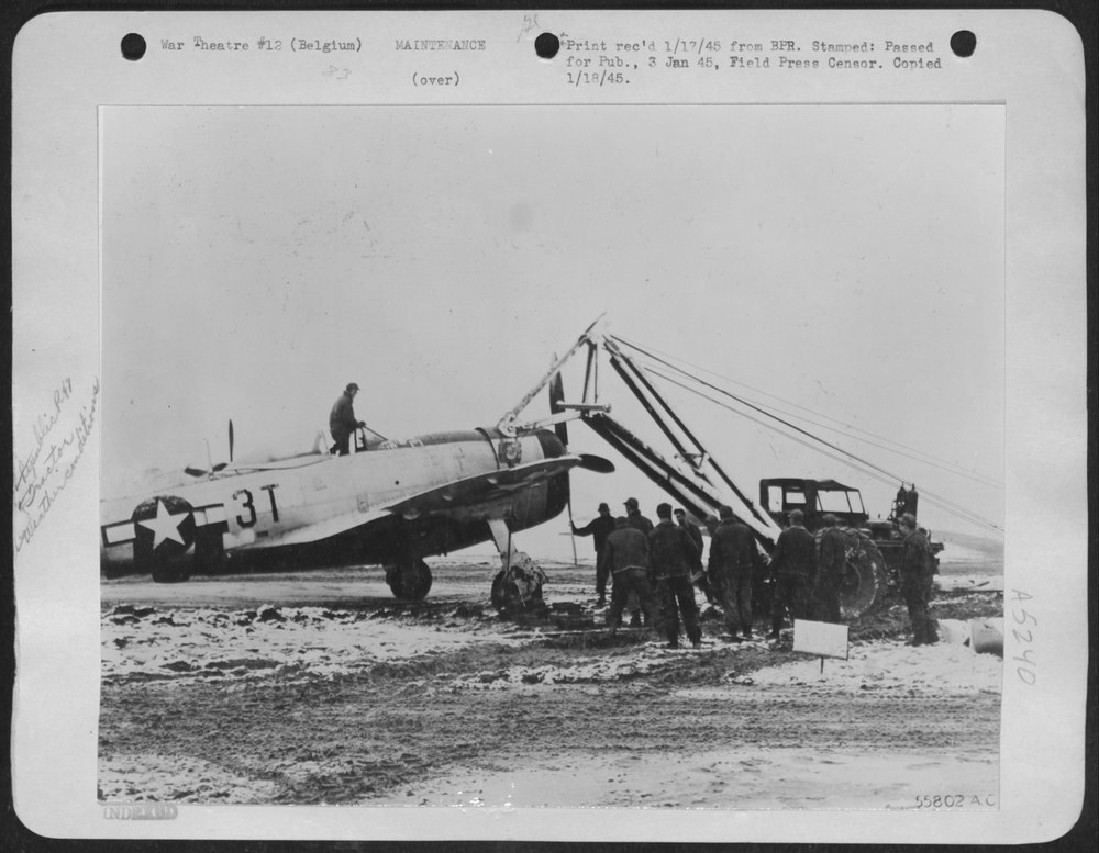 P-47 in Belgium