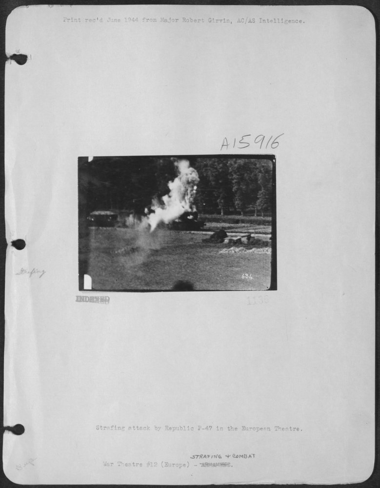 P-47 In European Theatre