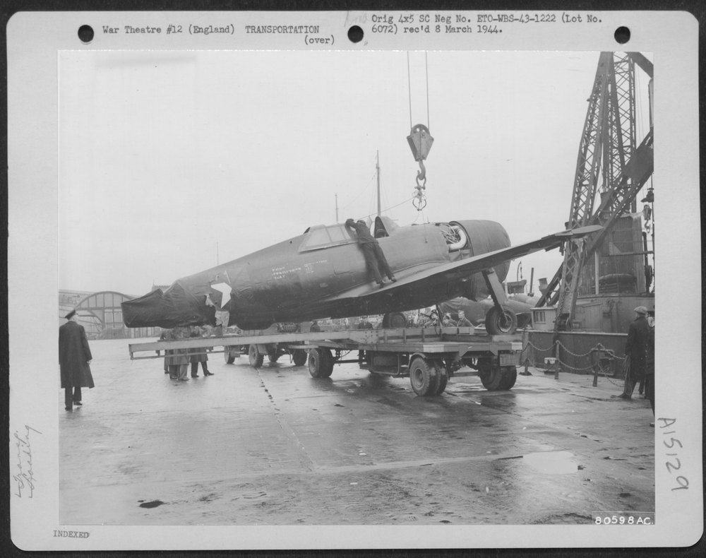 P-47 in Liverpool streets
