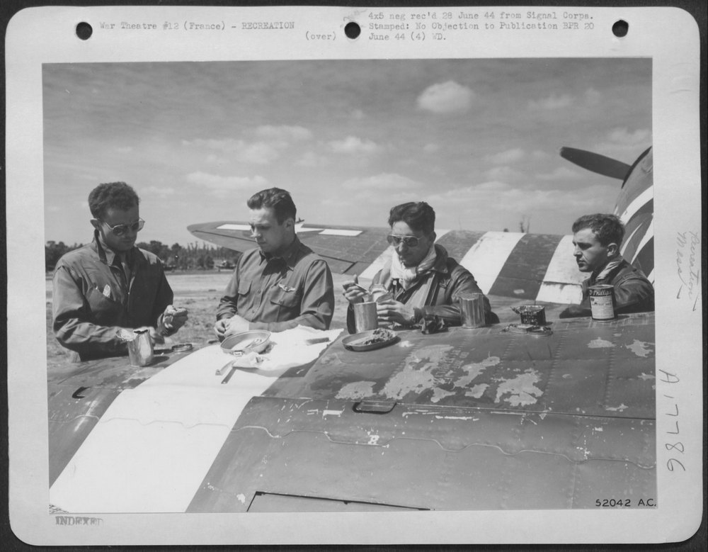P-47 Pilots In France