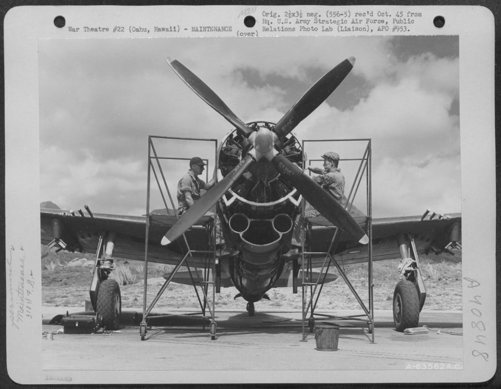 P-47 Thunderbolt at Bellows Field