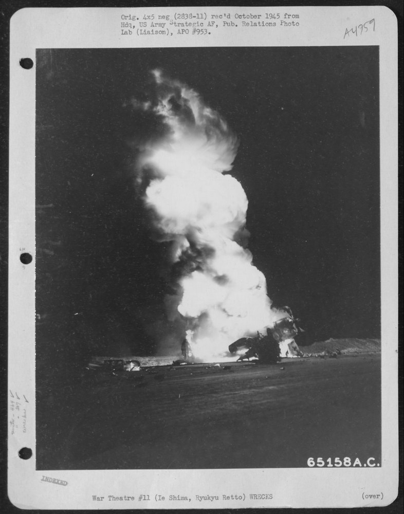 P-47 Thunderbolt crash