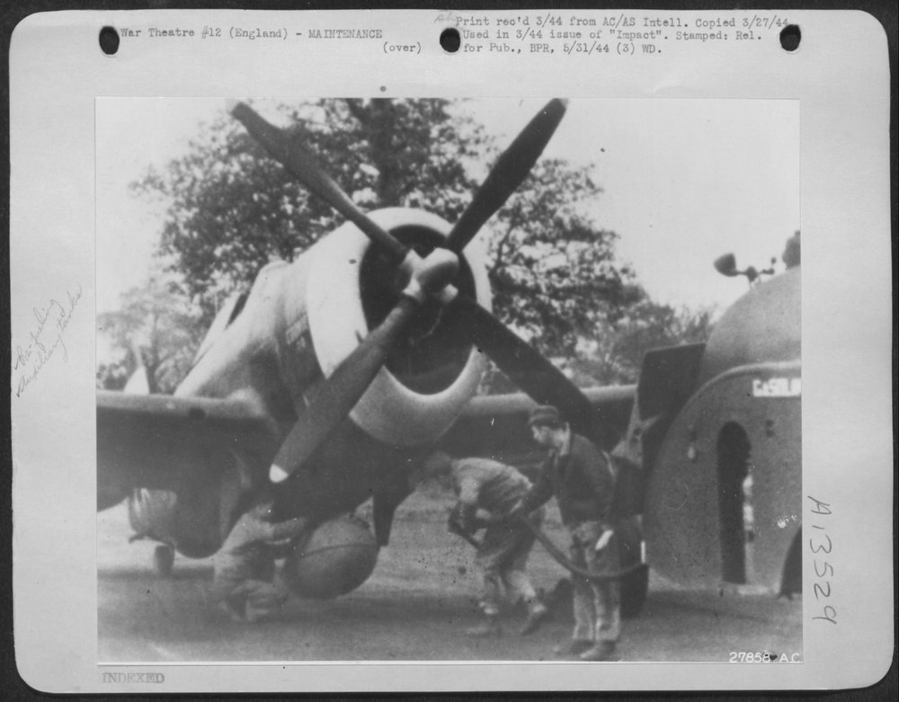 P-47 Thunderbolt England