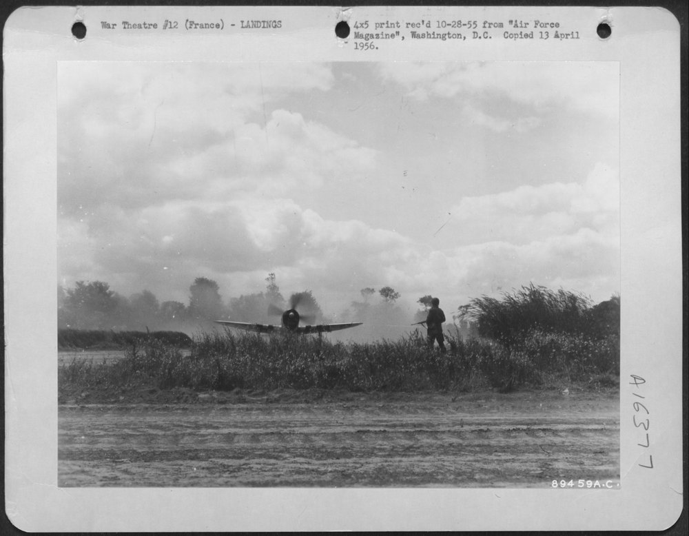 P-47 Thunderbolt in Normandy
