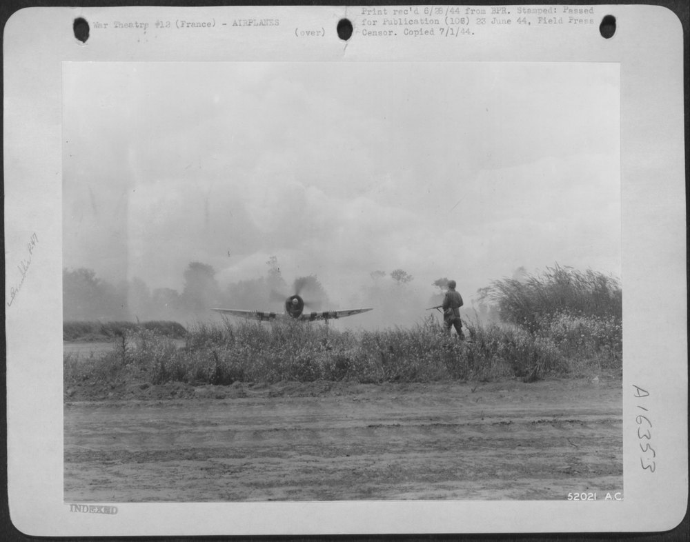 P-47 Thunderbolt in Normandy