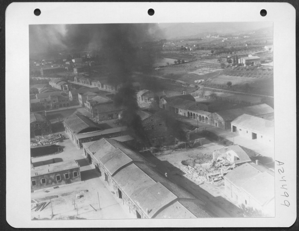 P-47 Thunderbolt near Villafranca