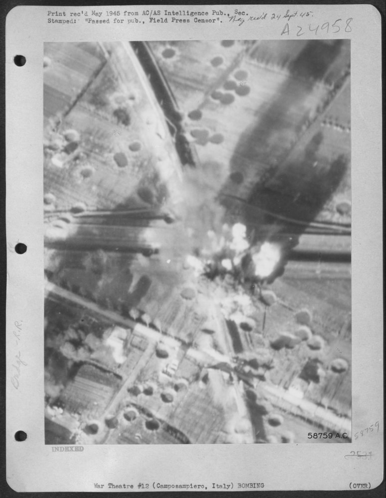 P-47 Thunderbolts at Camposampiero