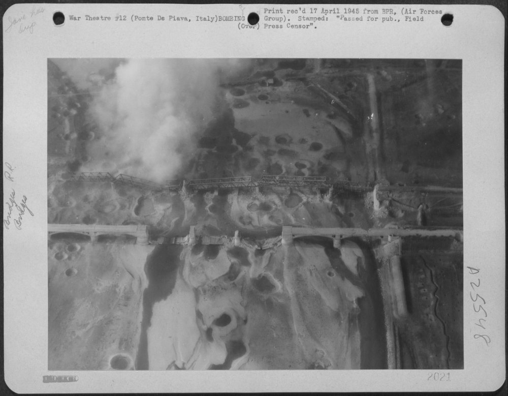 P-47 Thunderbolts at Ponte De Piave