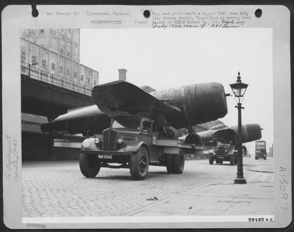 P-47 Thunderbolts in Liverpool