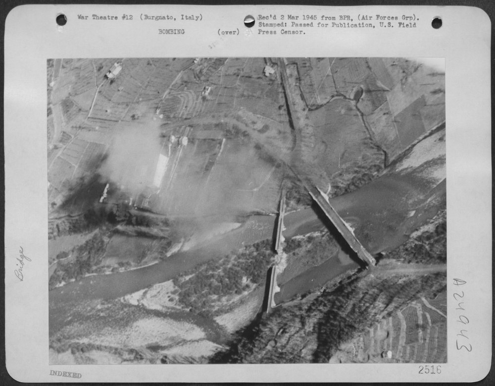 P-47 Thunderbolts near La Spezia