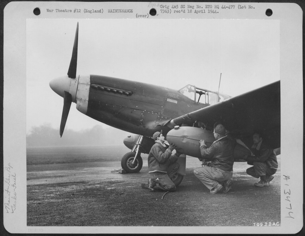 P-51 at Boxted England