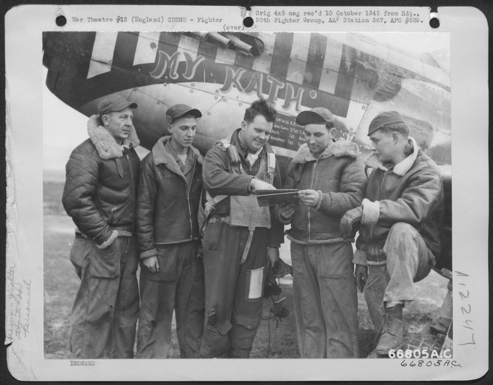 P-51 in England