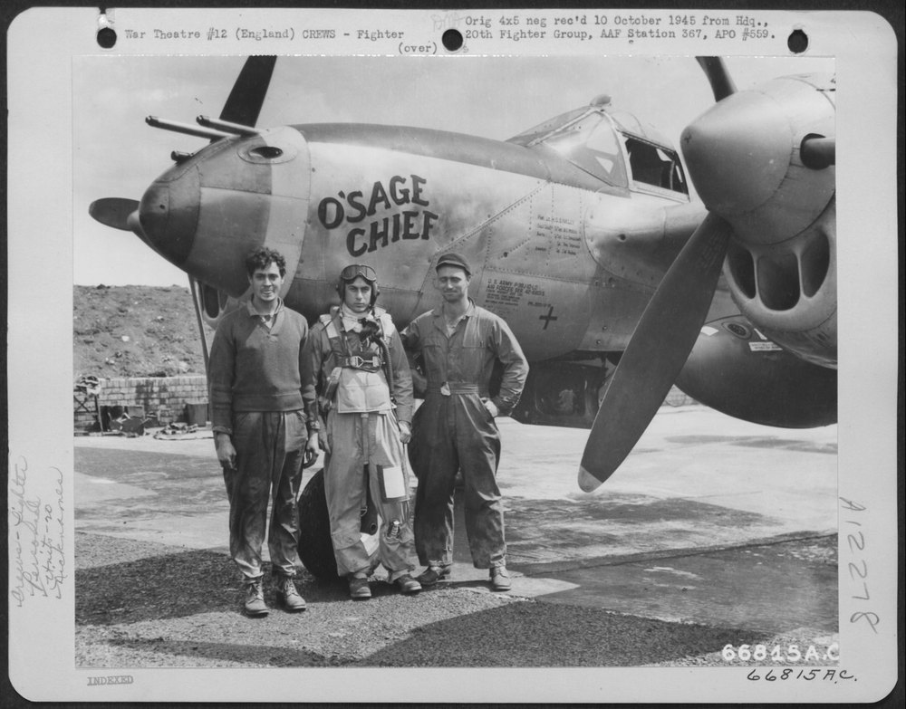 P38 Osage Chief in England