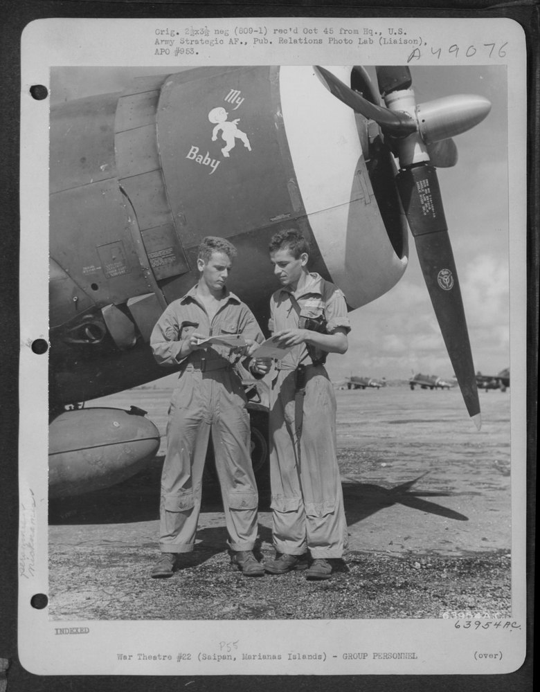 P47 Thunderbolt on Saipan