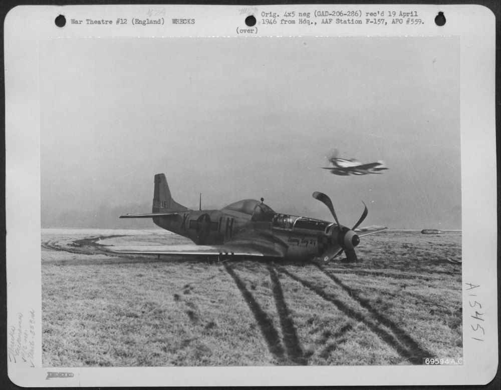 P51 Danny Boy 2nd at 8th Air Force base