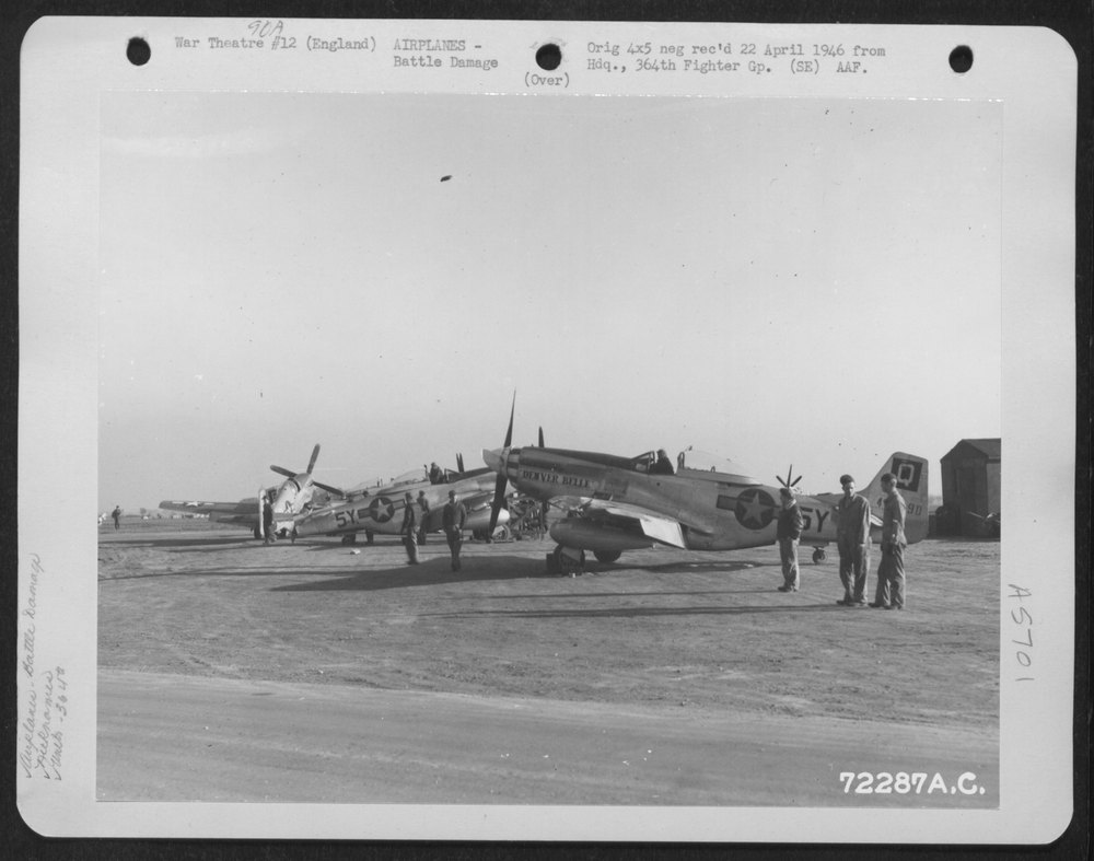 P51 Dever Belle at Honnington