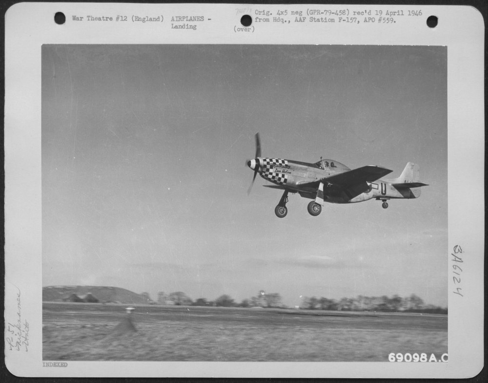 P51 Don Helen returns to England