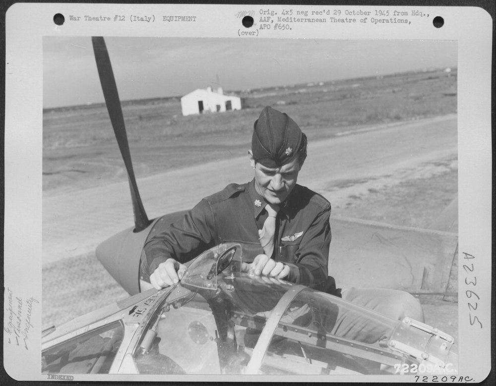 P51 Mustang in 15th AF Italy