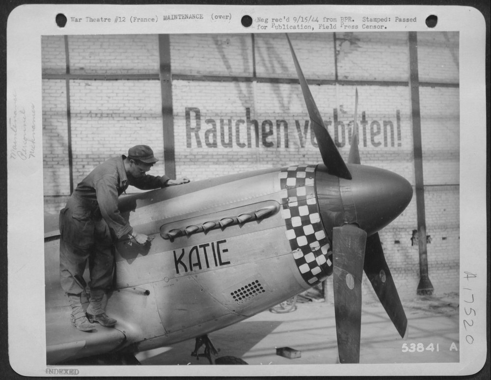 P51 Mustang in France