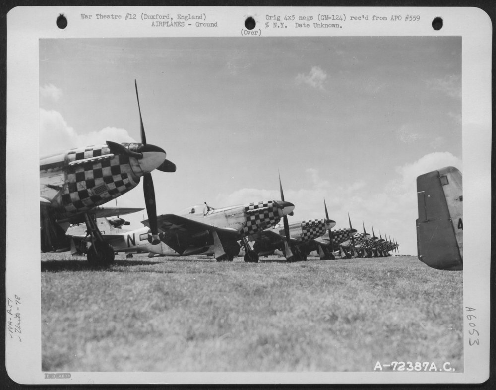 P51 Mustangs at Duxford
