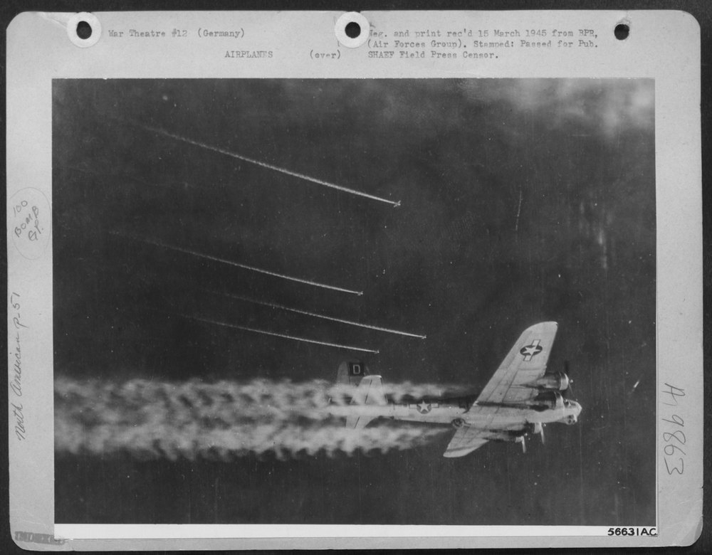 P51 Mustangs over Germany