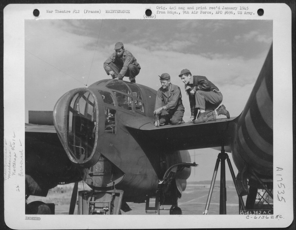 P61 Black Widow in France