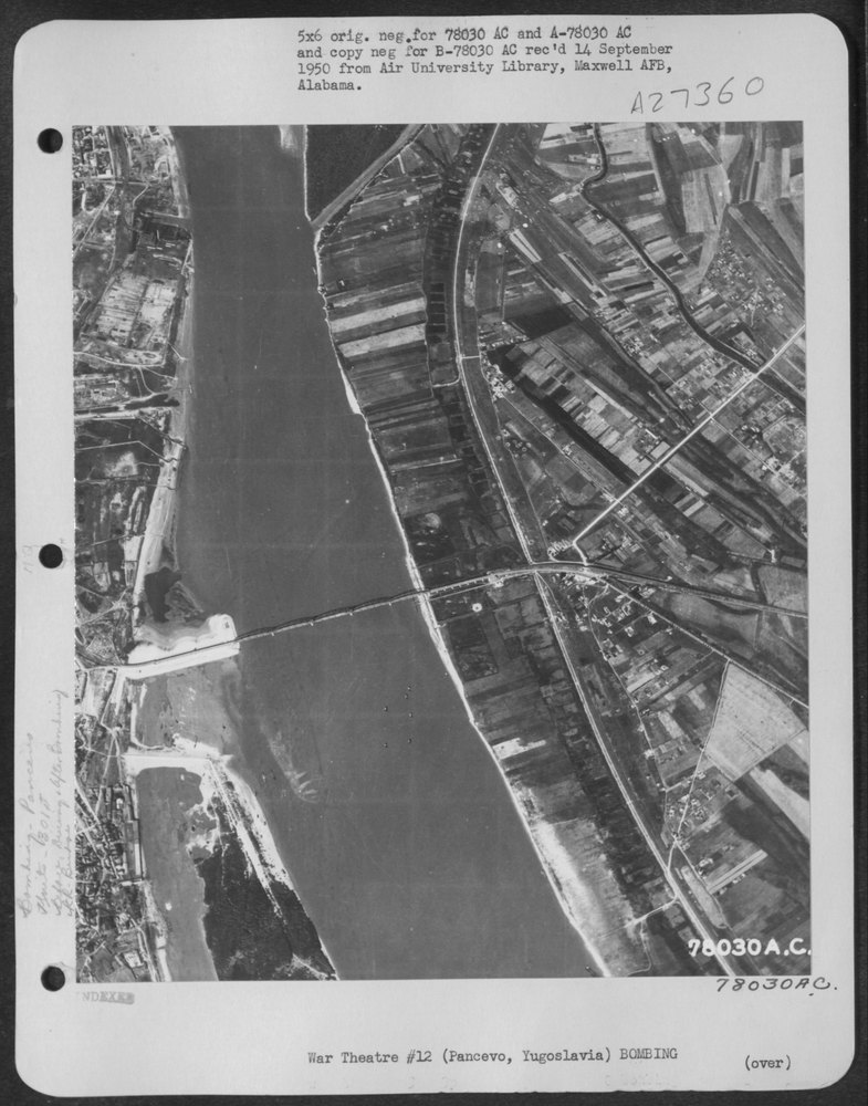 Pancevo Bridge before bombing