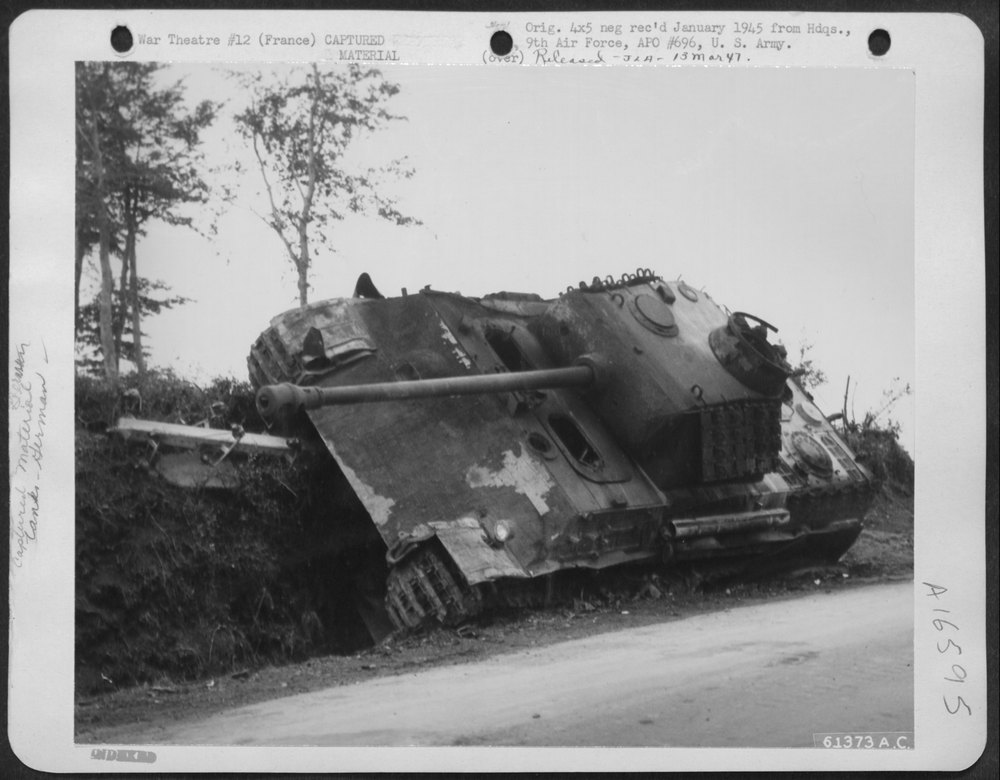 Panther Tank In France