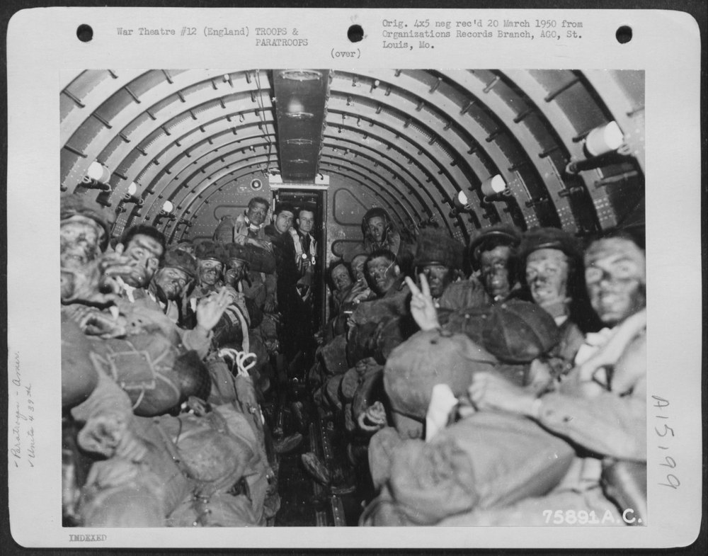 Paratroopers in England