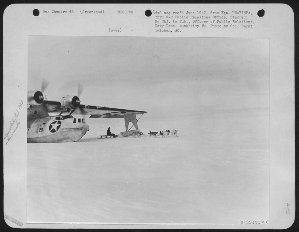 PBY on ice cap
