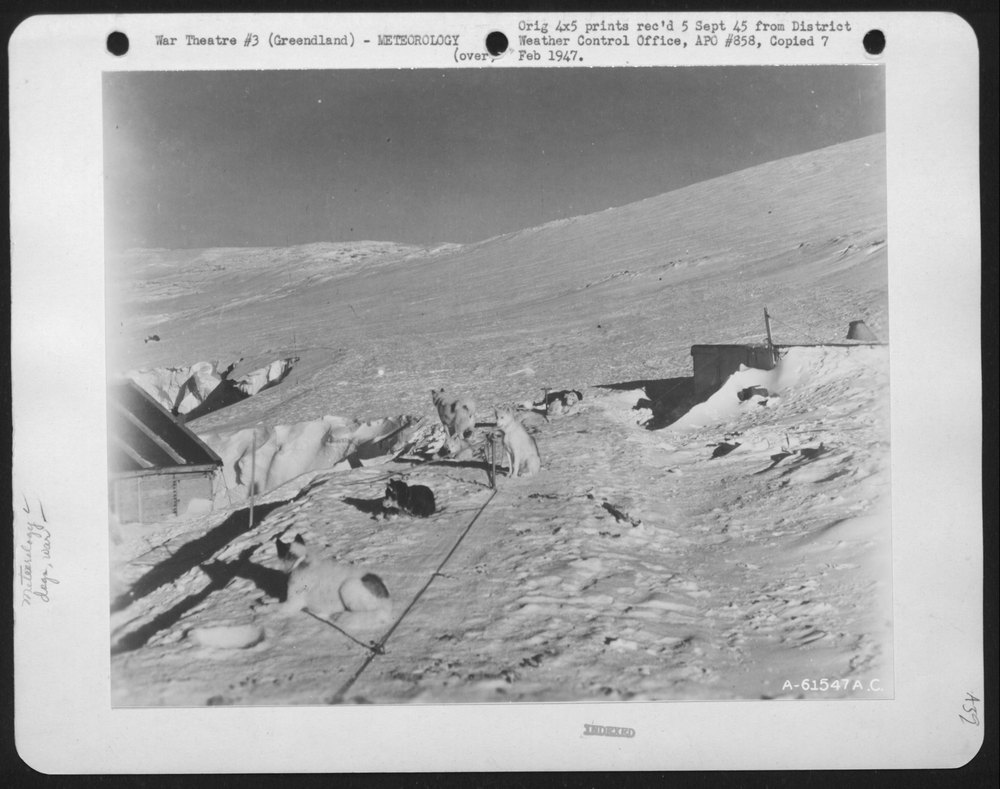 Photo Shows to the Left Beachhead Building Built in 1942; to the Right