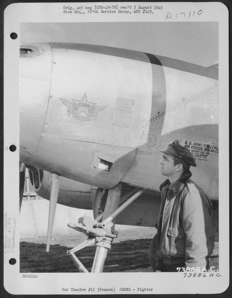 Pilot at air base in France