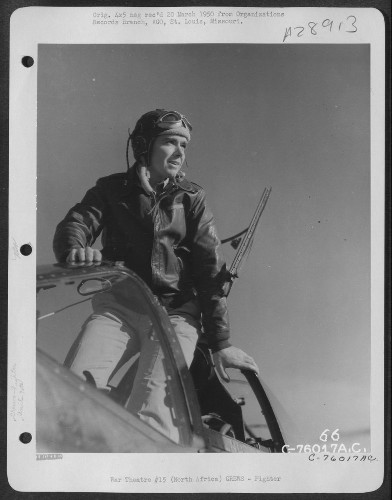 Pilot in North Africa